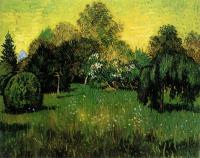 Gogh, Vincent van - Public Park with Weeping Willow
